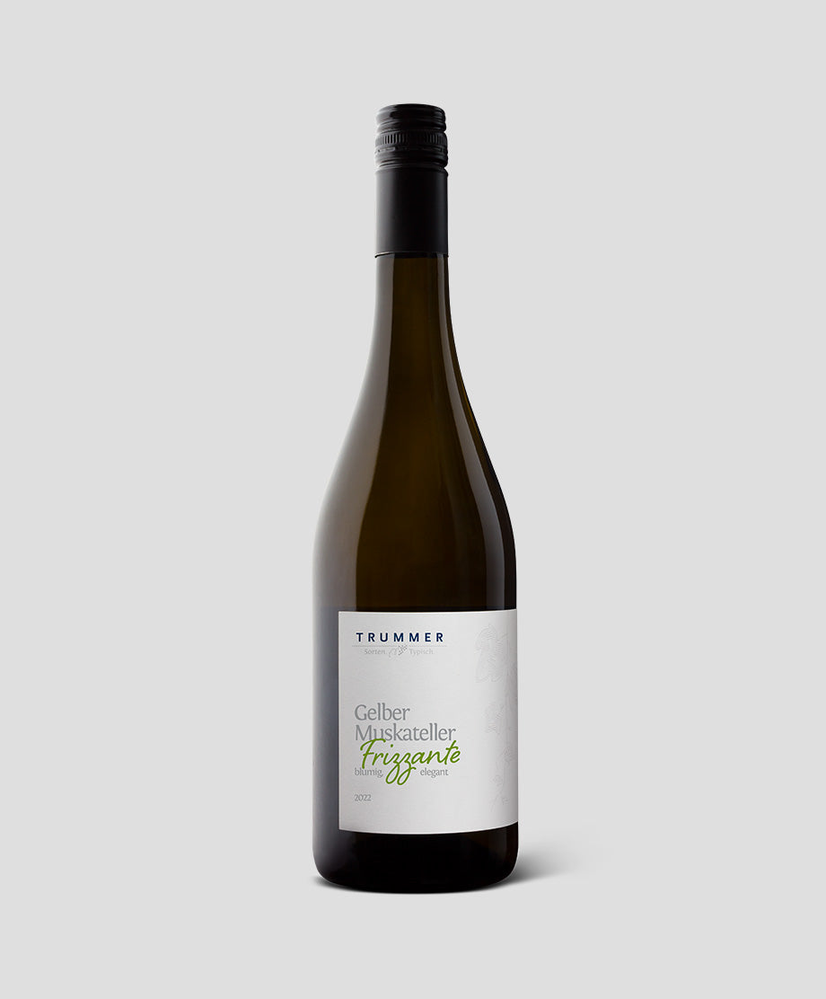 Gelber Muskateller Frizzante – blumig, elegant 2022
